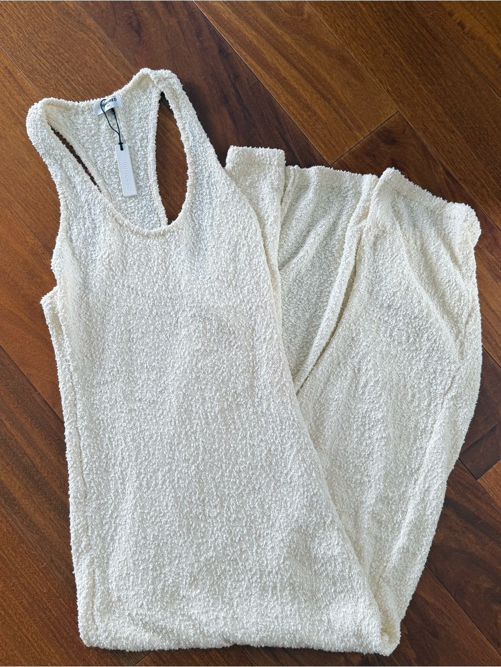 Rumored Cloud Nine Halter V‑Neck Maxi Dress - Picture 2 of 5